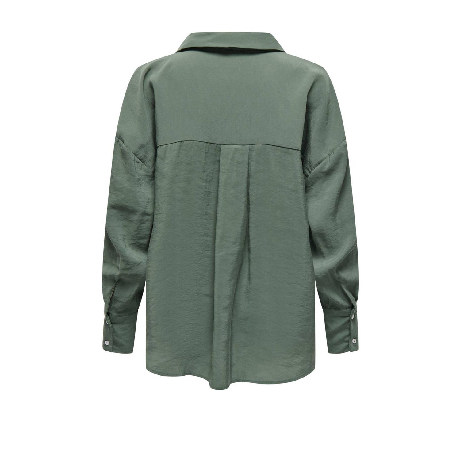 ONLY blouse grijsgroen