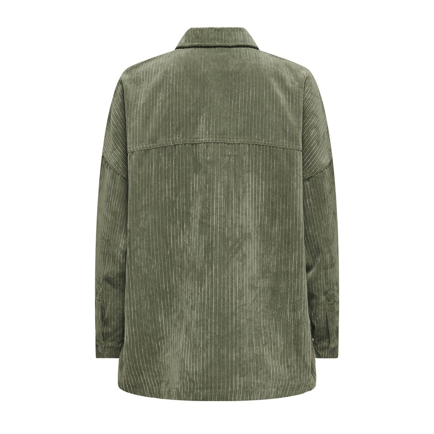 ONLY blouse donkergroen