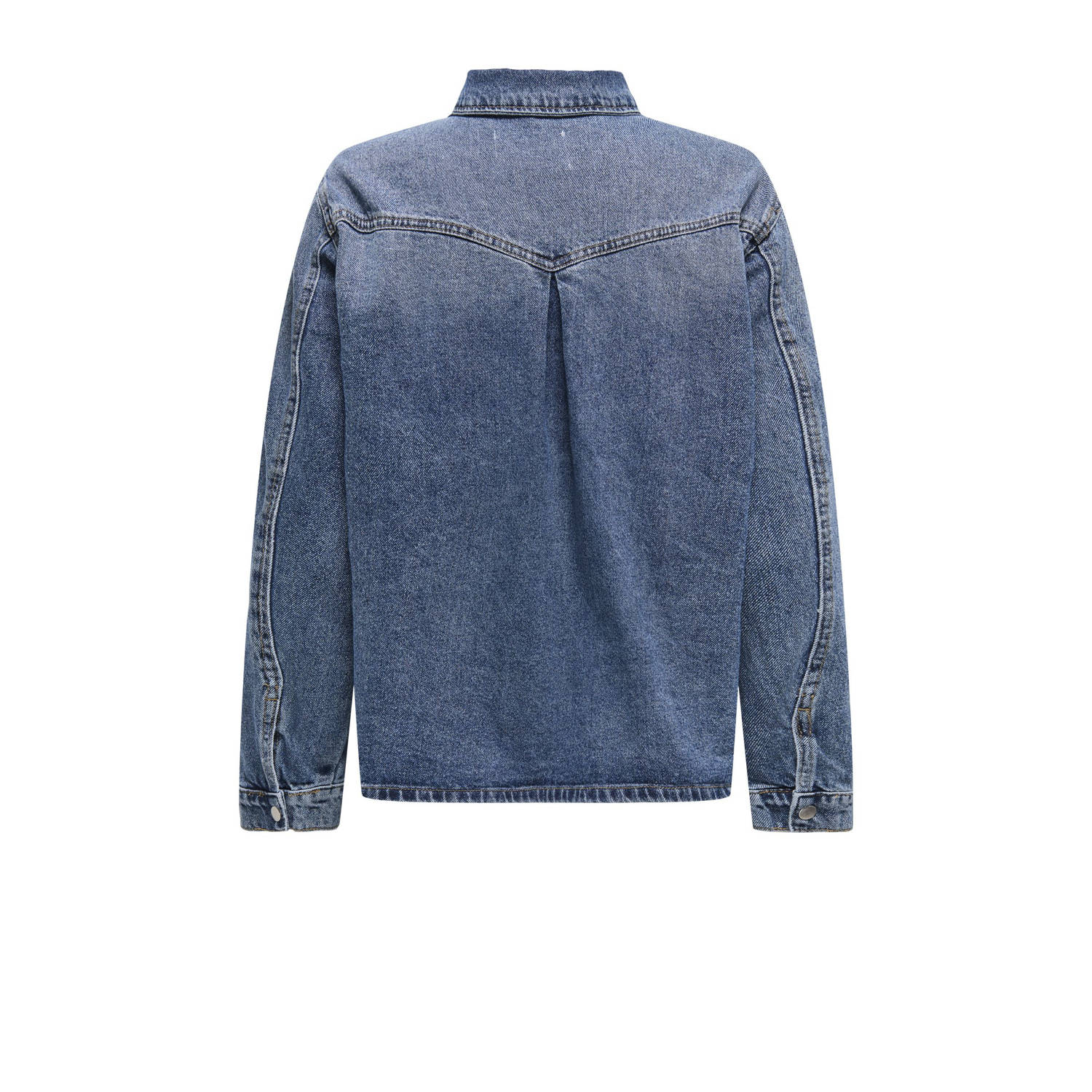 ONLY blouse medium blue denim