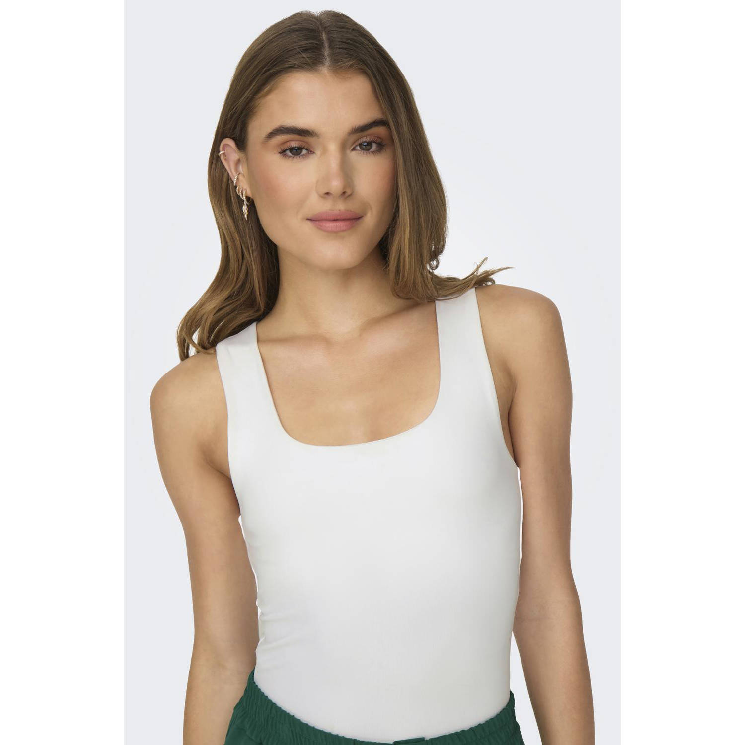 Only Tanktop ONLEA S L 2-WAYS FIT TOP JRS NOOS