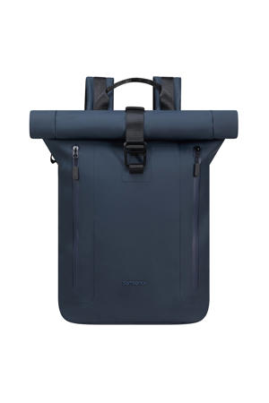 rugzak Coatify Bizz Rolltop donkerblauw