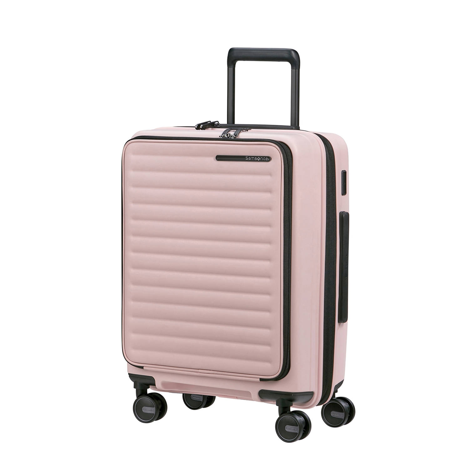 Samsonite trolley Restackd 55 cm. Expandable roze
