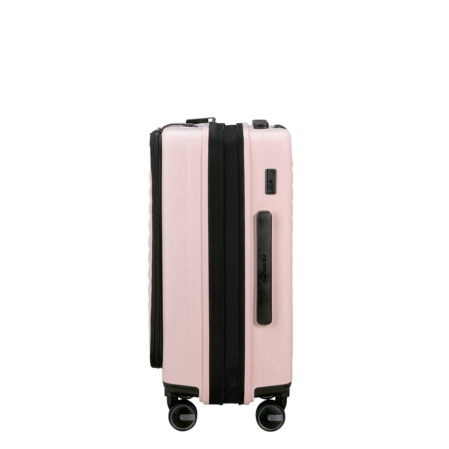 Samsonite trolley Restackd 55 cm. Expandable roze