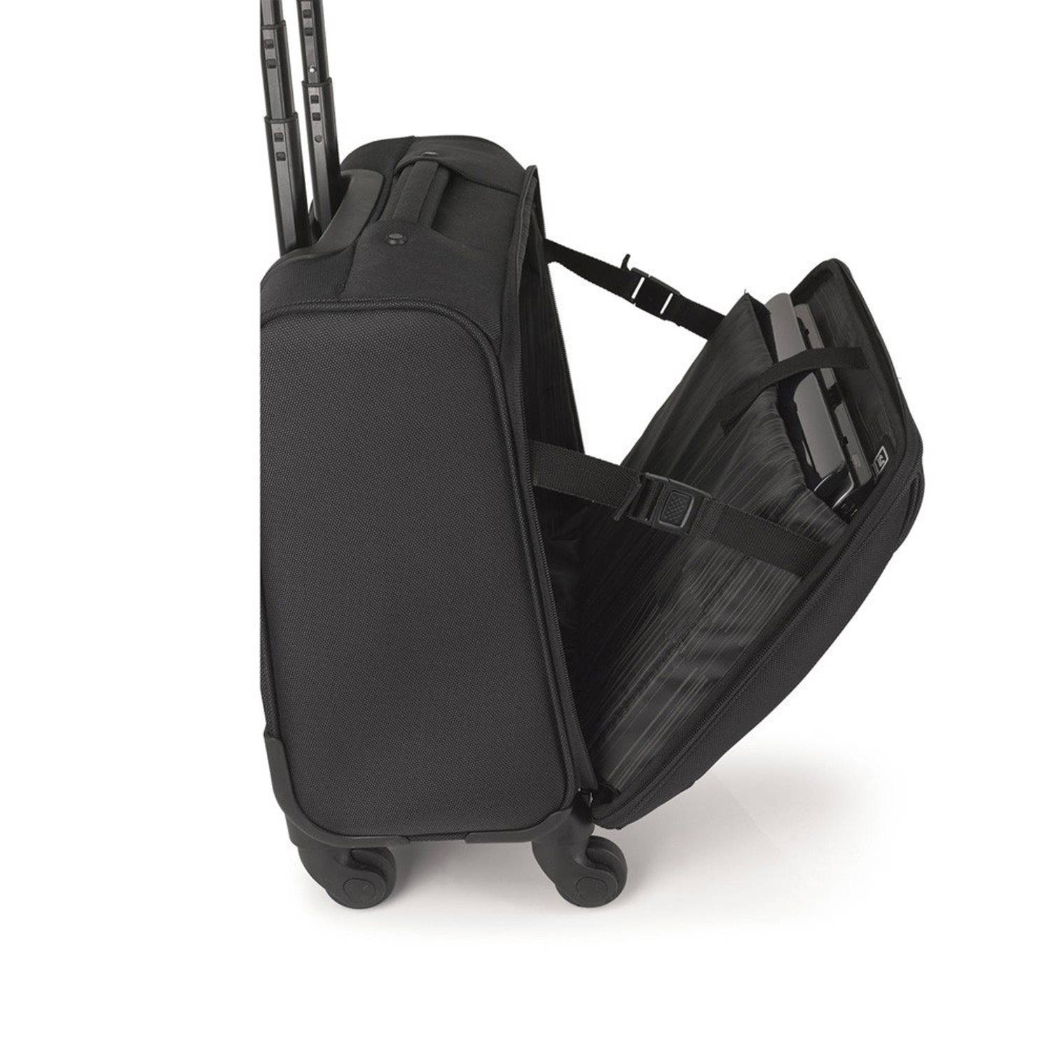 Gabol 15.6 inch laptop trolley Piloto zwart