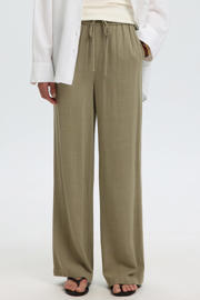 thumbnail: Selected straight high waist casual broek