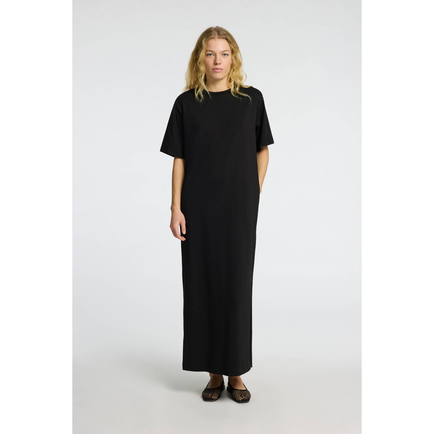SELECTED FEMME maxi jurk zwart