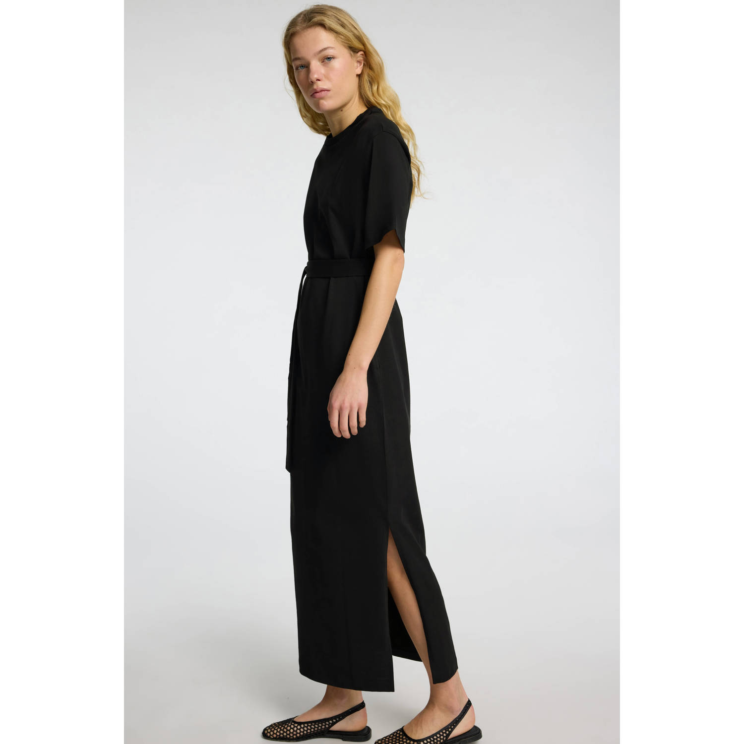 SELECTED FEMME maxi jurk zwart