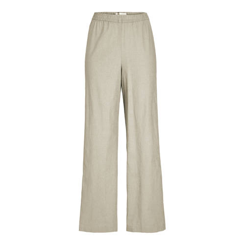 JJXX wide leg regular waist broek beige afbeelding