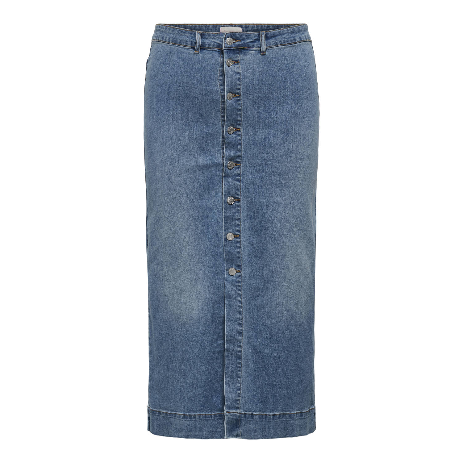 ONLY CARMAKOMA spijkerrok medium blue denim