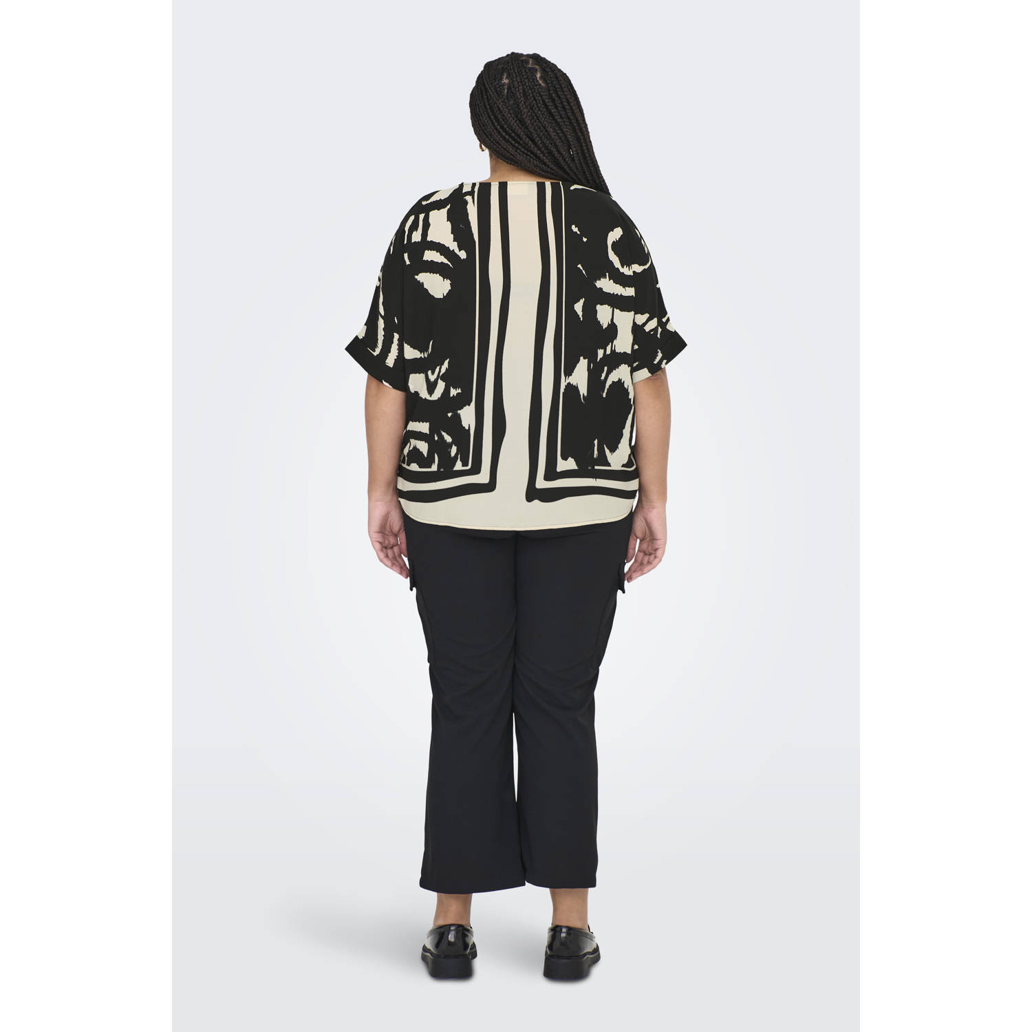 ONLY CARMAKOMA top zwart