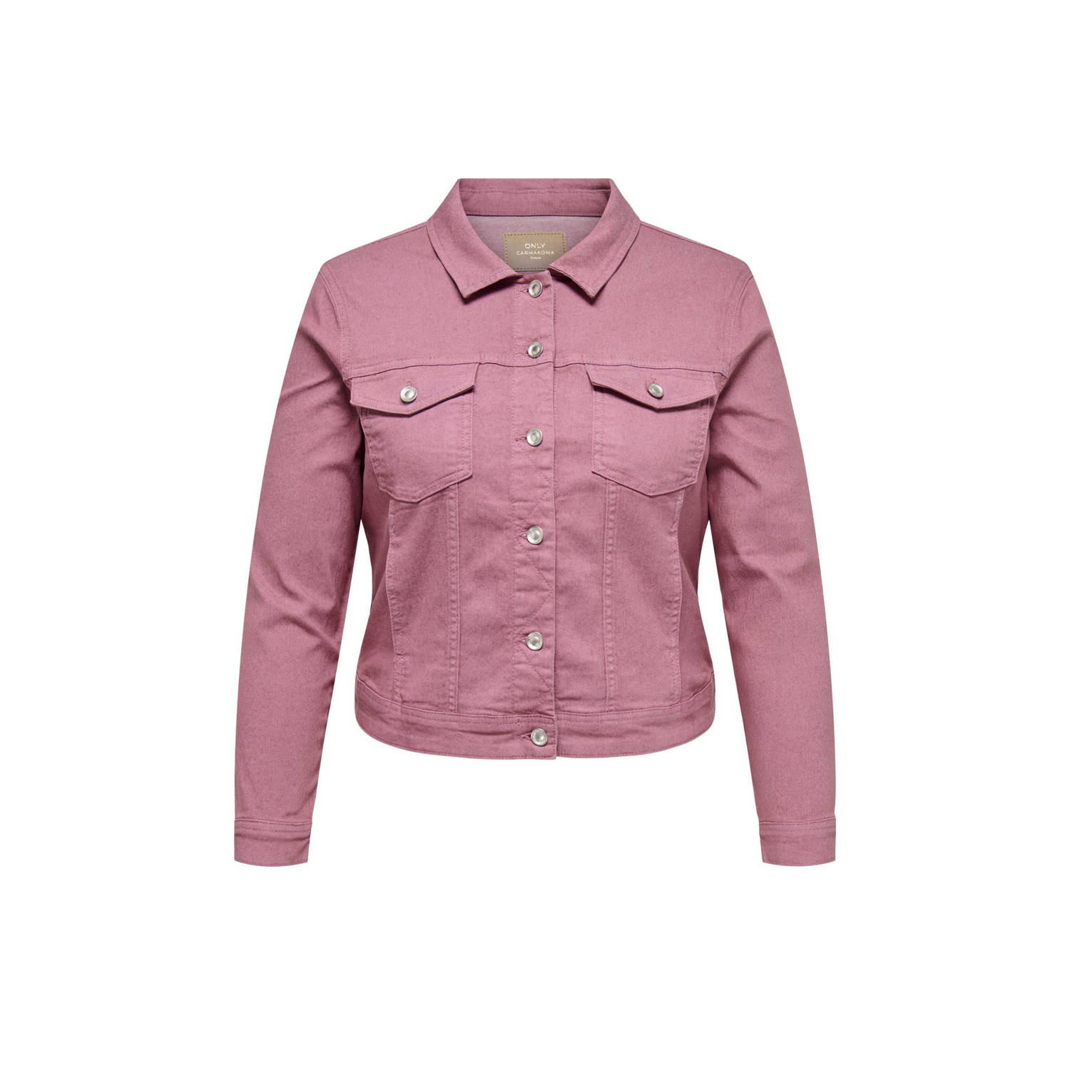 ONLY CARMAKOMA Jeansjack CARWESPA COLOUR DENIM JACKET DNM
