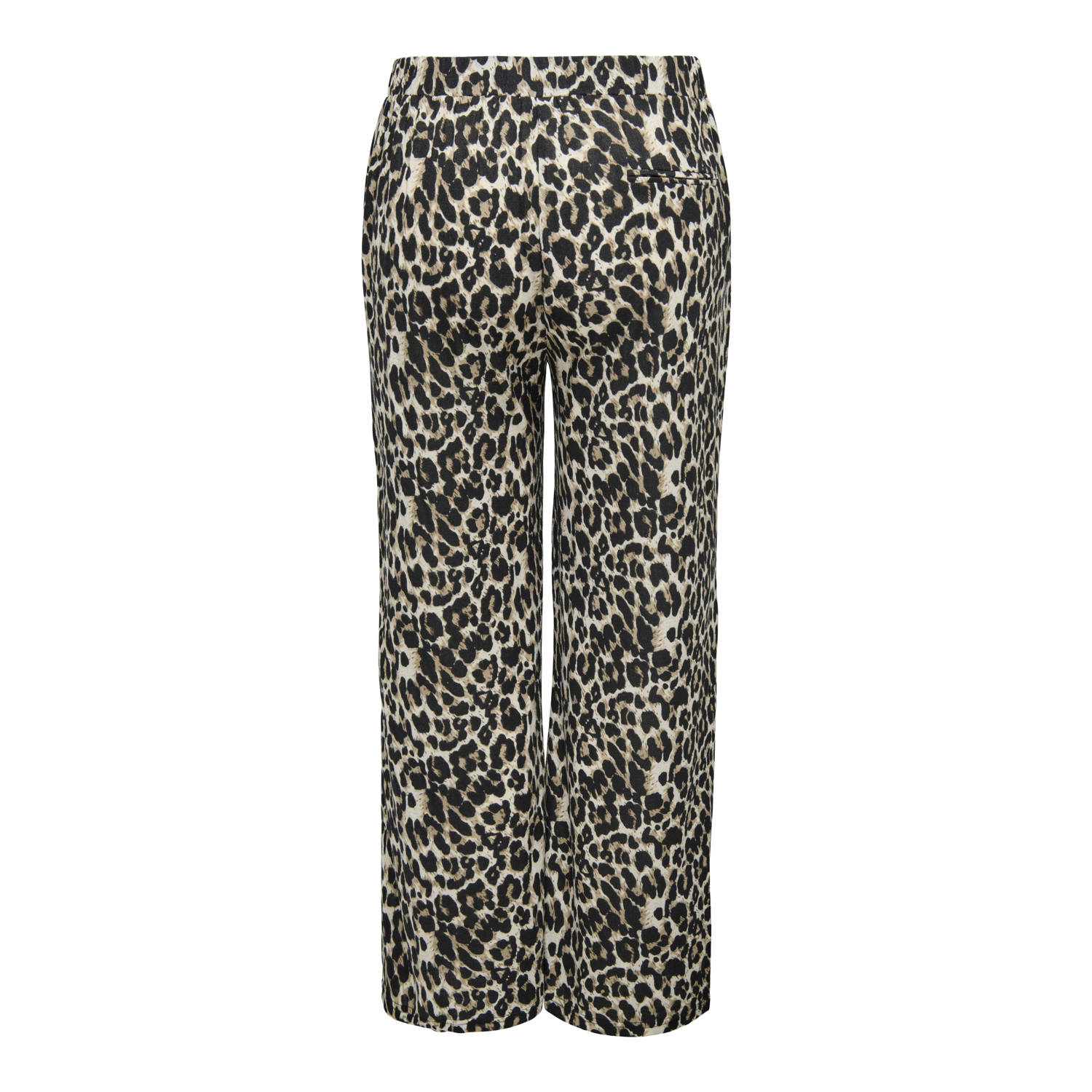 ONLY CARMAKOMA wide leg regular waist broek bruin