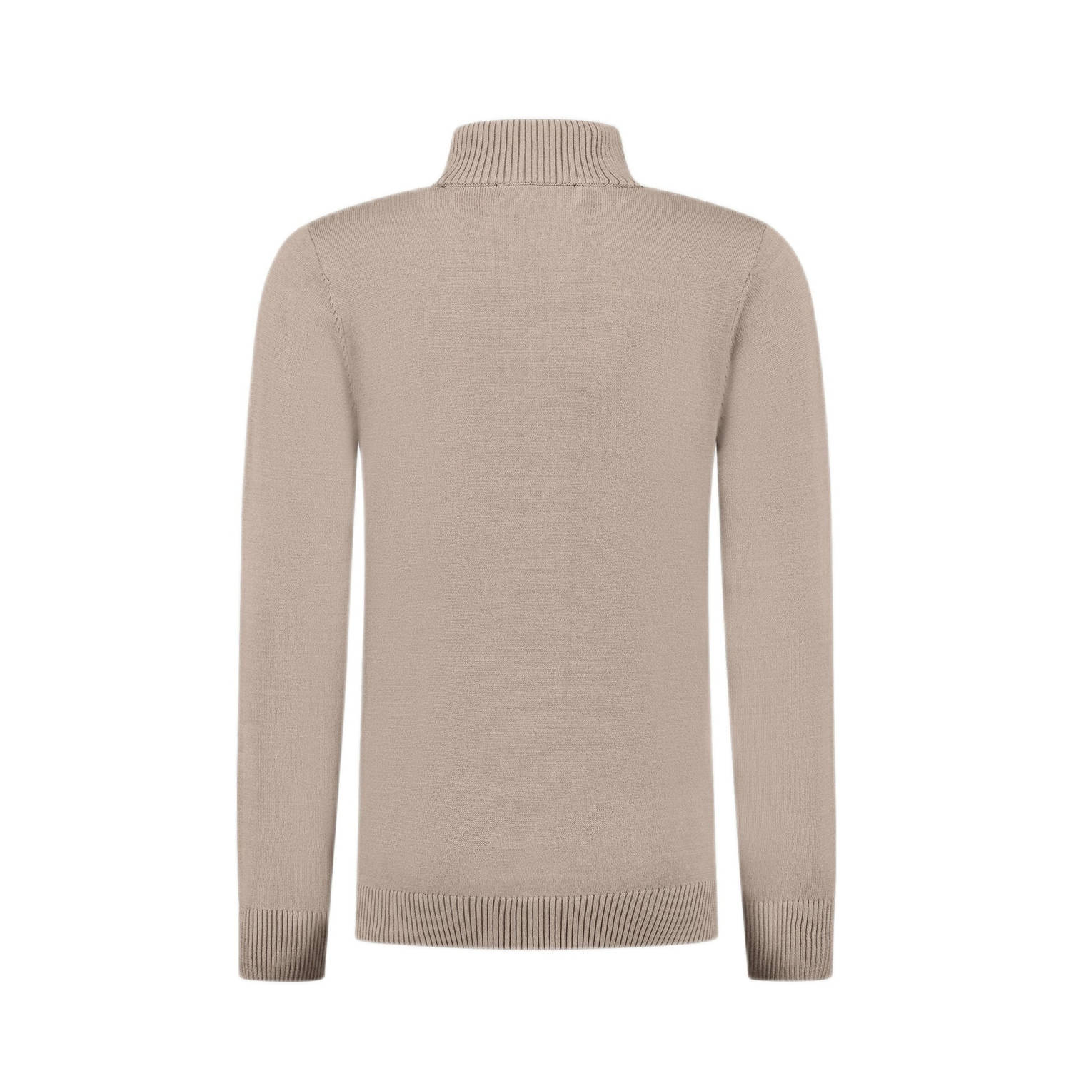 Ballin trui beige fijn gebreid
