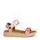 Woden sandalen roze
