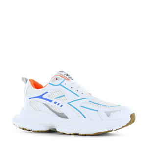   chunky sneakers wit/blauw