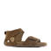 Shoesme suède sandalen cognac