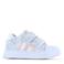 Shoesme gebloemde leren sneakers blauw/roze