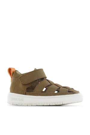 leren sandalen bruin