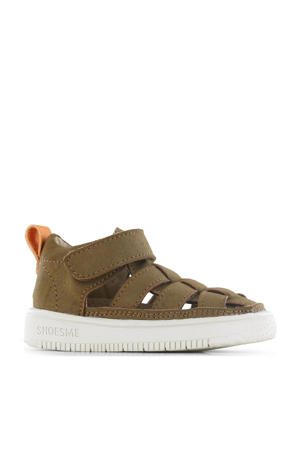 leren sandalen bruin