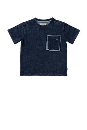 T-shirt donkerblauw