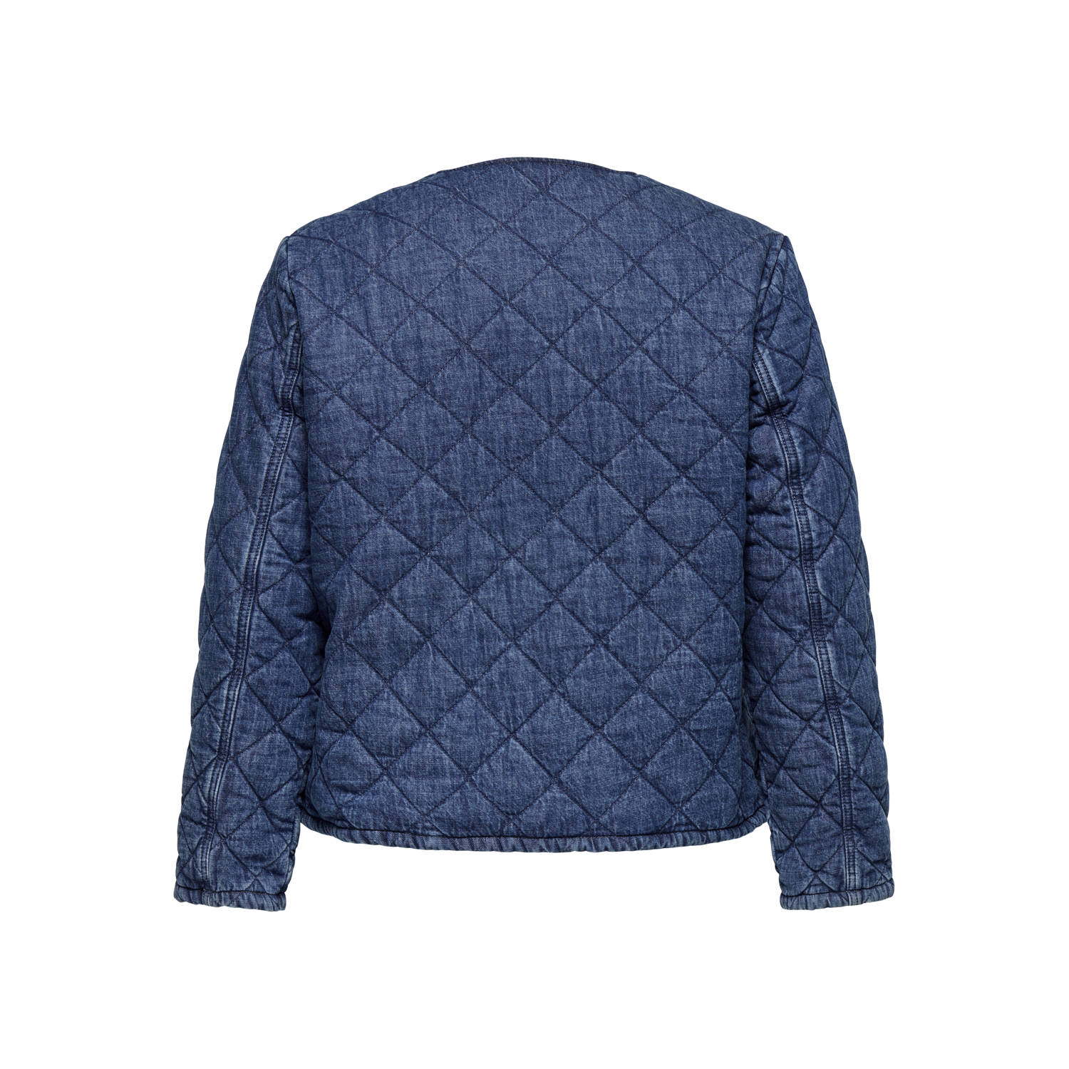 ONLY CARMAKOMA jasje quilted medium blue denim