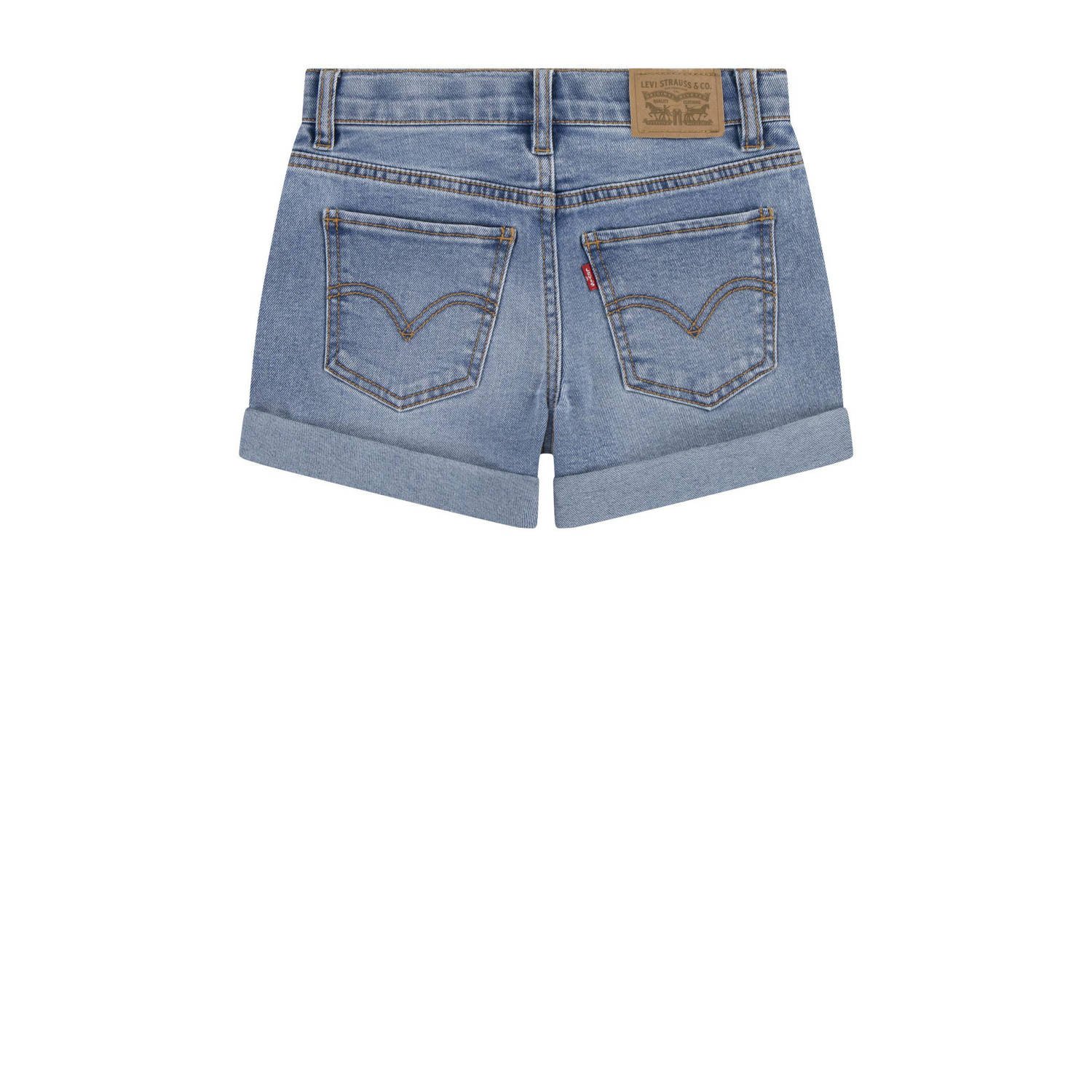 Levi's Kids skinny denim short medium blue denim