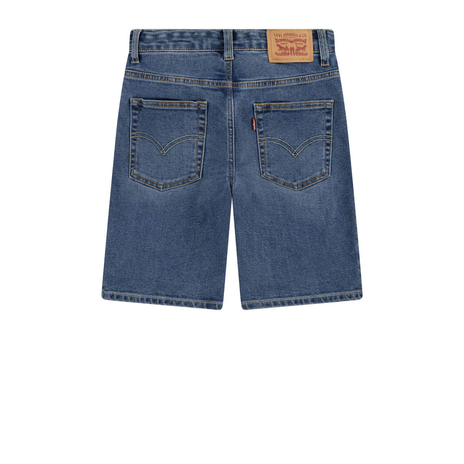 Levi's Kids slim bermuda short medium blue denim