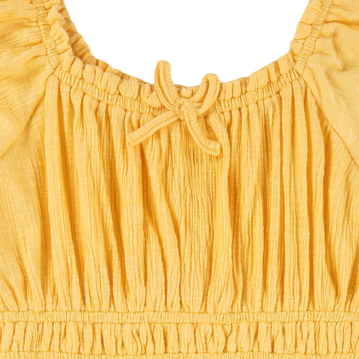 Levi's Kids korte jurk geel