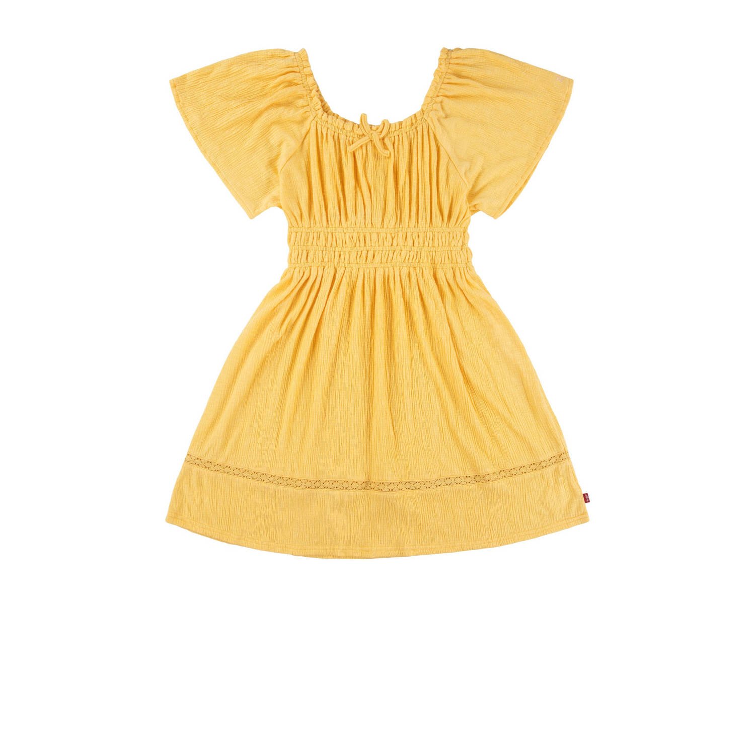 Levi's Kids korte jurk geel