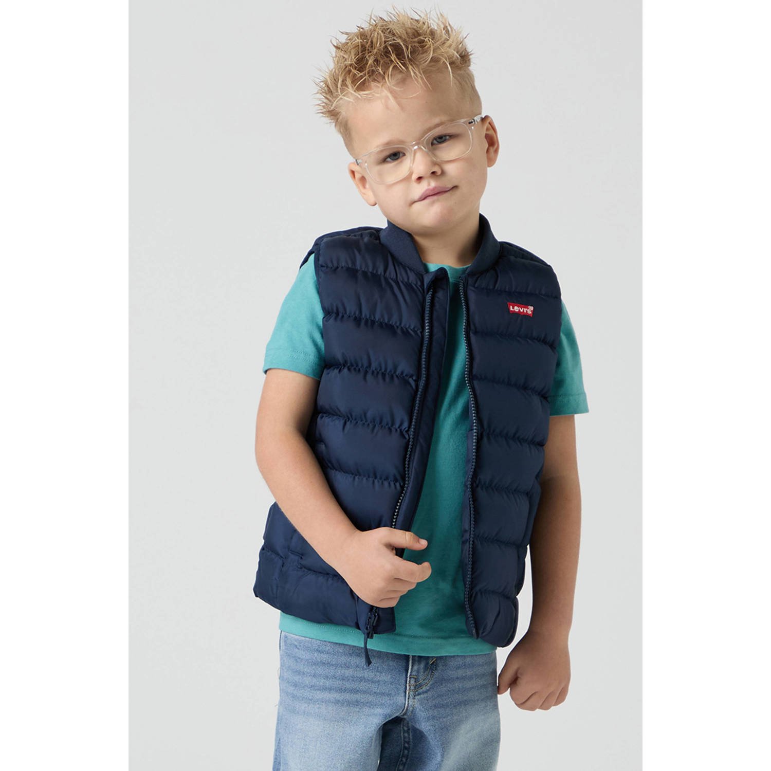 Levi's Kids bodywarmer blauw