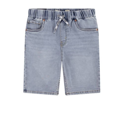 Levi's Kids skinny denim short light blue denim afbeelding