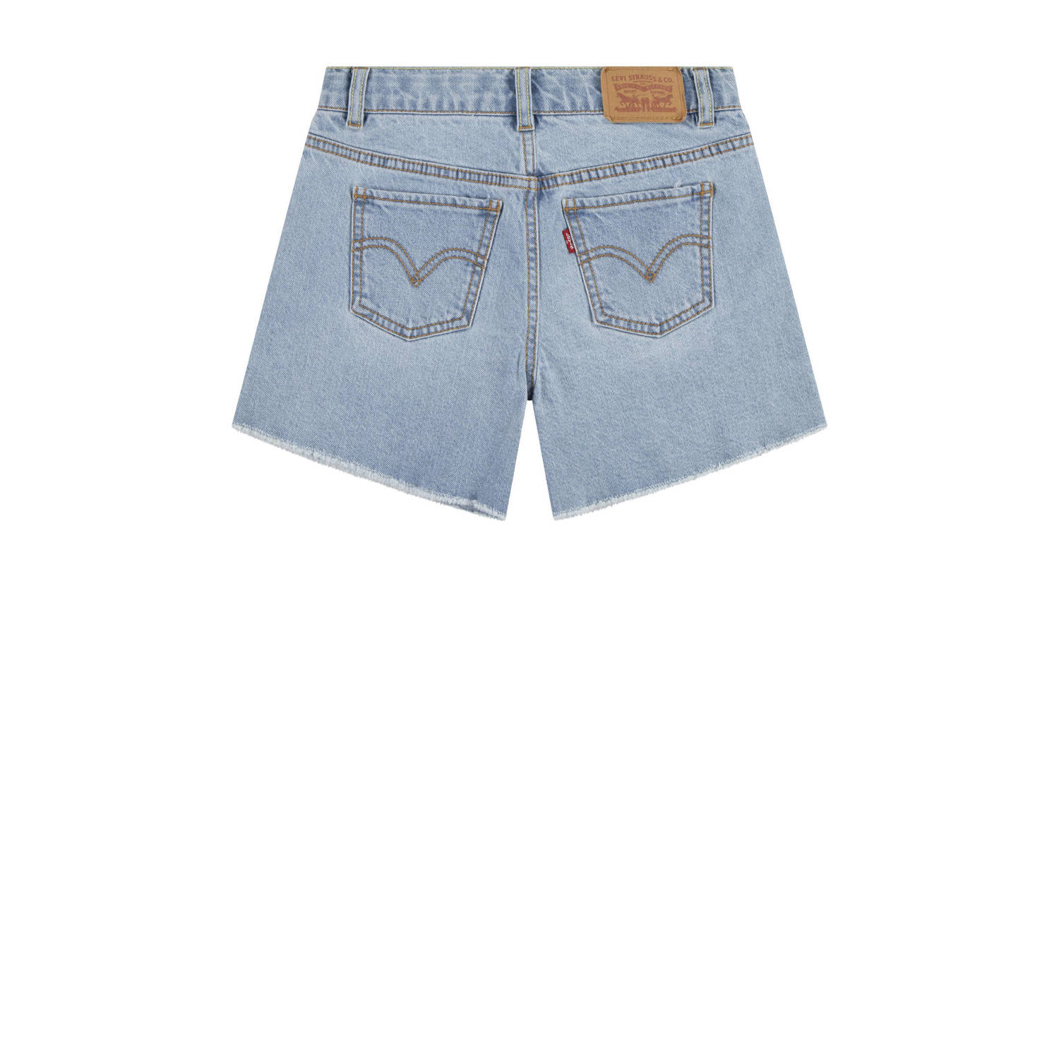 Levi's Kids regular denim short light blue denim