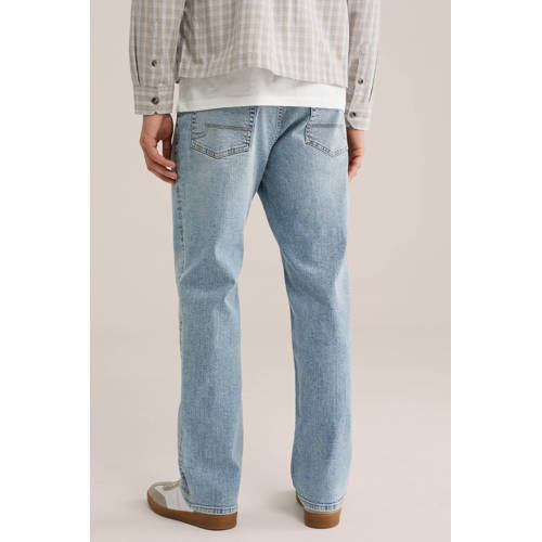 WE Fashion Blue Ridge regular fit jeans light blue denim afbeelding