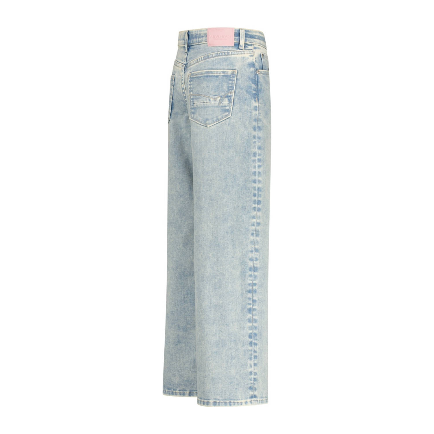 Vingino wide leg jeans light blue denim