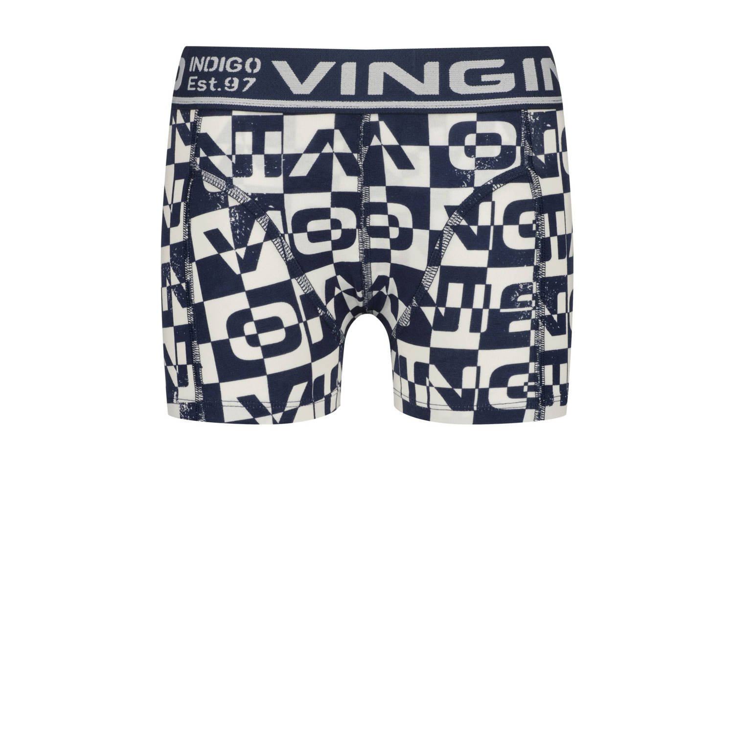 Vingino boxershort set van 5 blauw multicolor