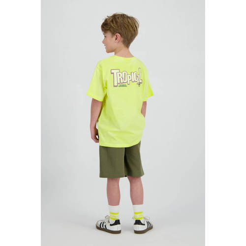 Vingino relaxed sweatshort groen afbeelding