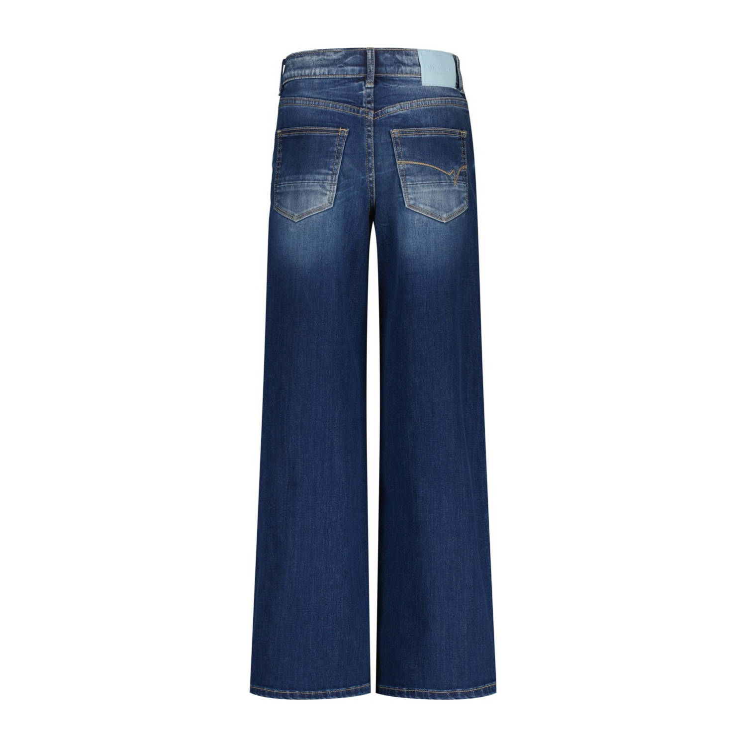Vingino wide leg jeans dark blue denim