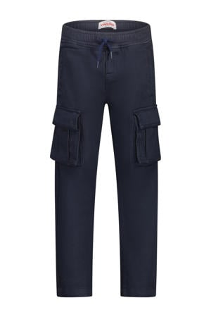 loose cargobroek donkerblauw
