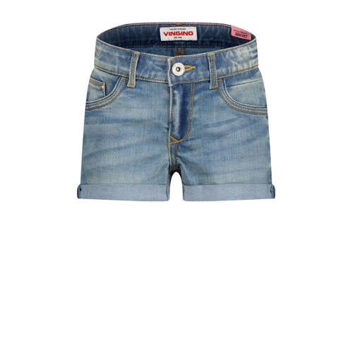 Vingino regular denim short medium blue denim afbeelding