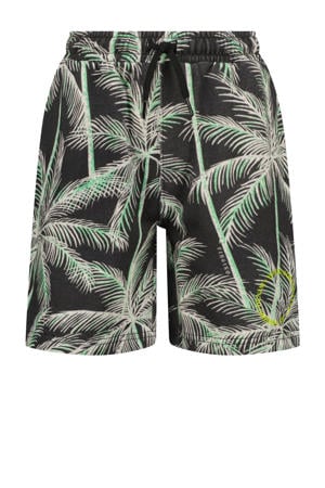relaxed sweatshort grijs