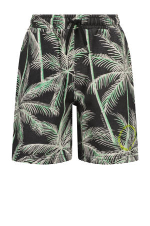 relaxed sweatshort grijs