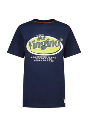 T-shirt donkerblauw