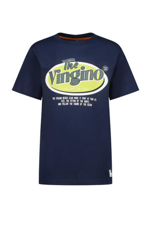 T-shirt donkerblauw