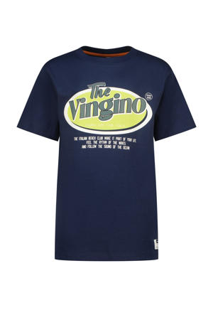 T-shirt donkerblauw