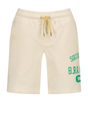 relaxed sweatshort ecru