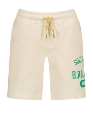 relaxed sweatshort ecru