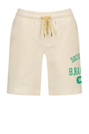 relaxed sweatshort ecru