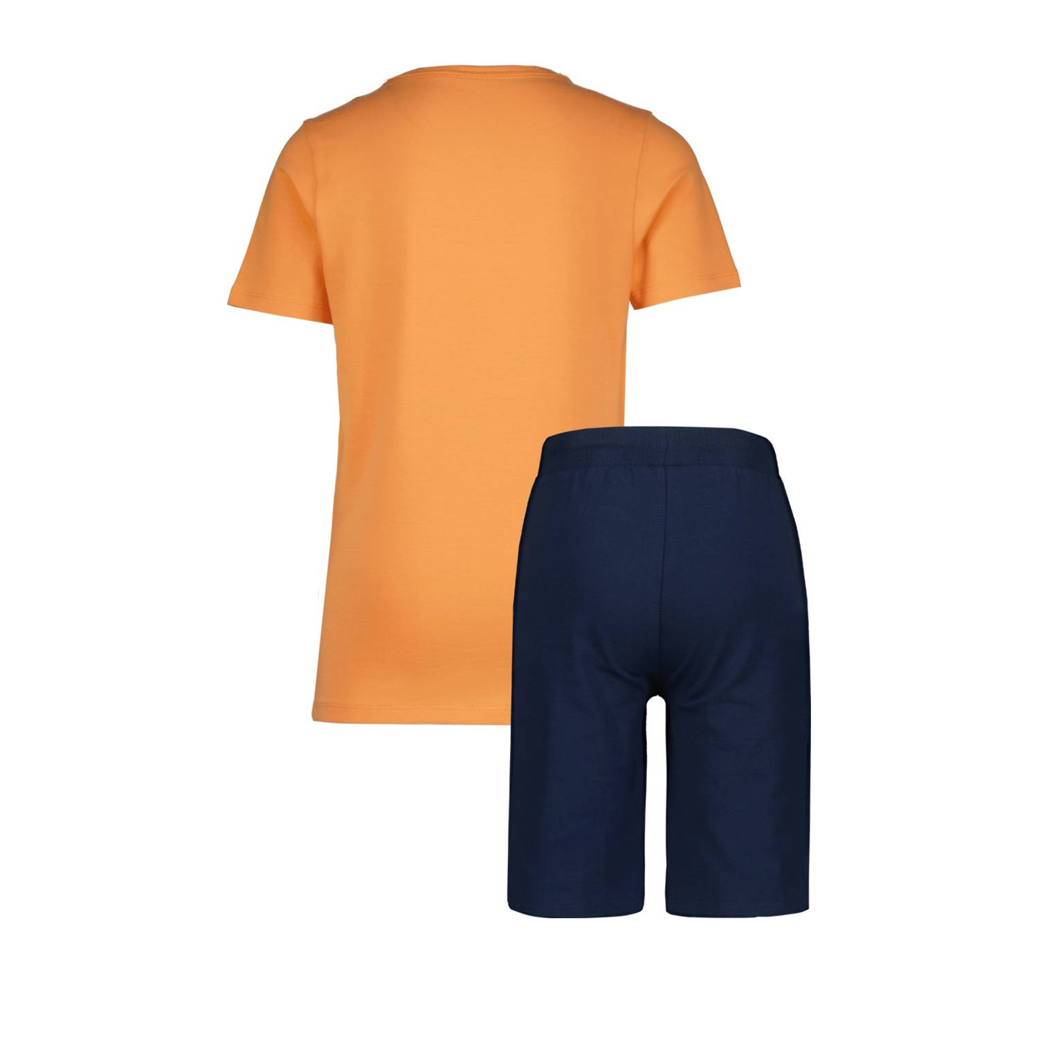 Vingino shortama oranje donkerblauw