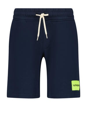 relaxed sweatshort donkerblauw