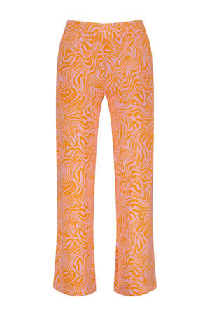 loose casual broek oranje